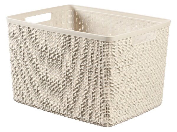 Cesto portaoggetti in plastica Jute - Curver