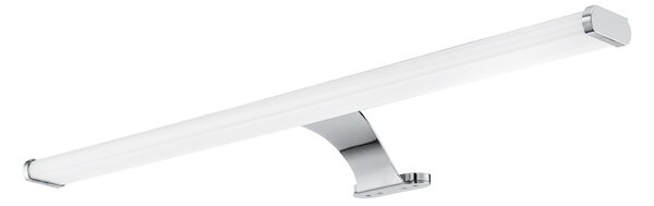 Applique Moderna Vinchio Acciaio Cromo Led Integrato 13,6W