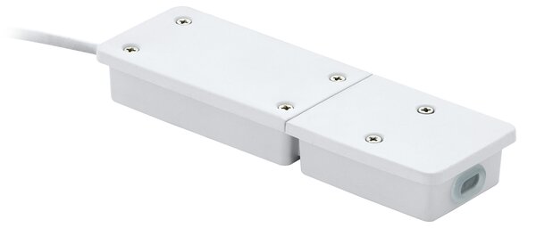 Applique Moderna Vinchio Acciaio Cromo Led Integrato 9W