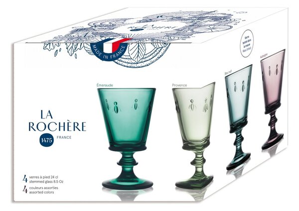 Set di bicchieri da vino 4 pz 230 ml Abeille – La Rochére
