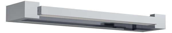 Applique Moderna Gemiliana Acciaio Cromo Led Integrato 8,9W