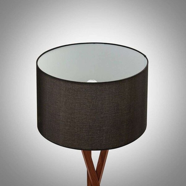 Lucande - Auriane Piantana Black/Walnut Lucande