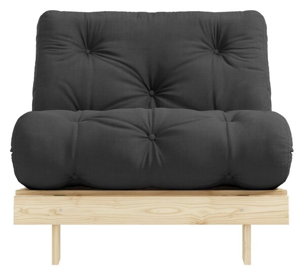 Sedia variabile Raw/Grigio scuro Roots - Karup Design