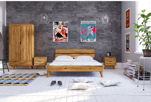 Comodino in legno di quercia Greg - The Beds