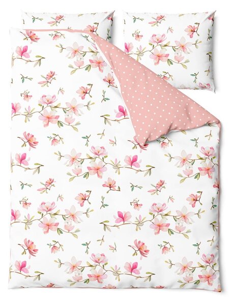 Biancheria da letto in cotone per letto matrimoniale, 160 x 220 cm Blush - Bonami Selection