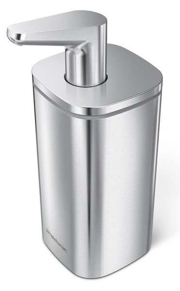 Dispenser di sapone in acciaio inox argento 295 ml - simplehuman