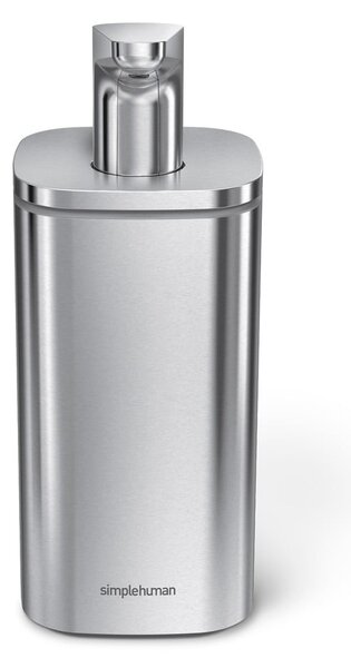 Dispenser di sapone in acciaio inox argento 295 ml - simplehuman