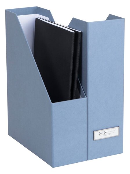 Organizer in cartone per documenti in set da 2 Viola - Bigso Box of Sweden