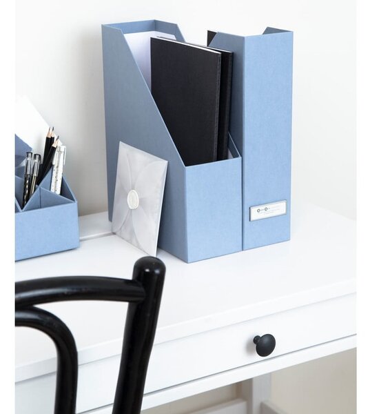 Organizer in cartone per documenti in set da 2 Viola - Bigso Box of Sweden