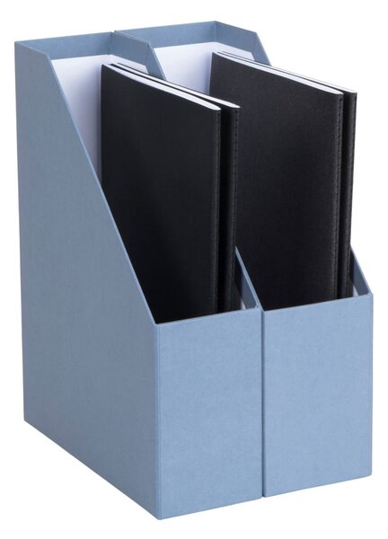 Organizer in cartone per documenti in set da 2 Viola - Bigso Box of Sweden