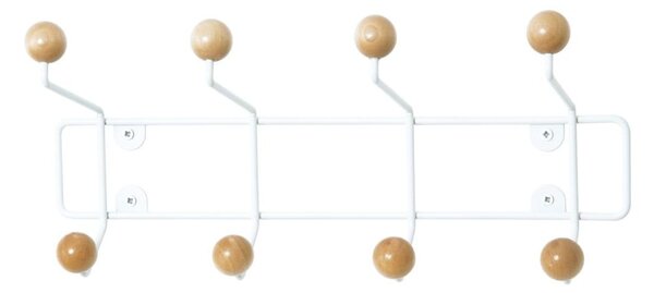 Appendiabiti a parete Saturnus Wooden Balls - Leitmotiv