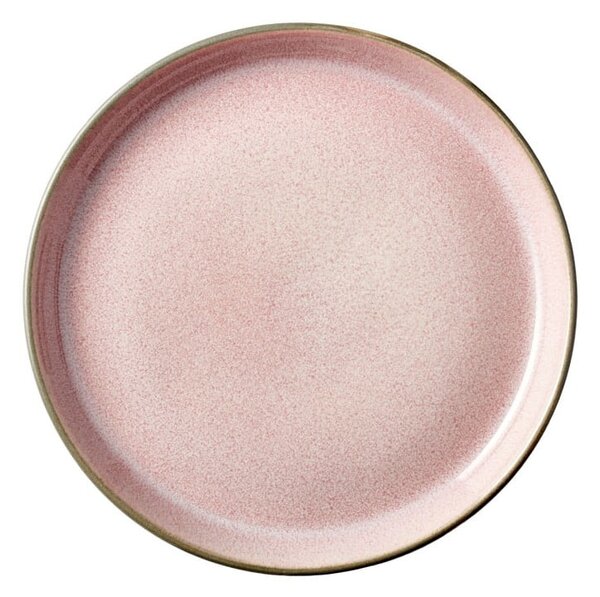 Piatto da dolce rosa/grigio in gres ø 17 cm Gastro Grey/Light Pink – Bitz