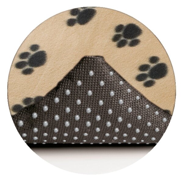 Coperta in cotone marrone chiaro per animali domestici, 120 x 75 cm - Maximex