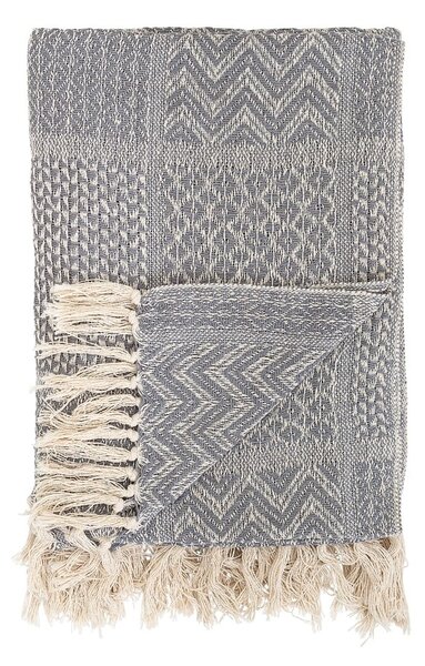 Coperta grigia , 130 x 160 cm Throw - Bloomingville