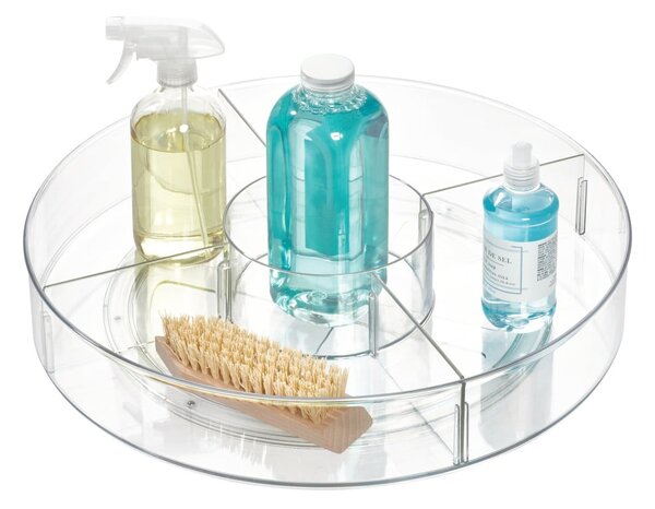 Contenitore rotondo trasparente iDesign The Home Edit, ⌀ 45,7 cm - iDesign/The Home Edit
