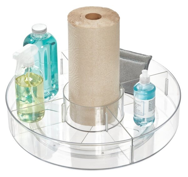 Contenitore rotondo trasparente iDesign The Home Edit, ⌀ 45,7 cm - iDesign/The Home Edit