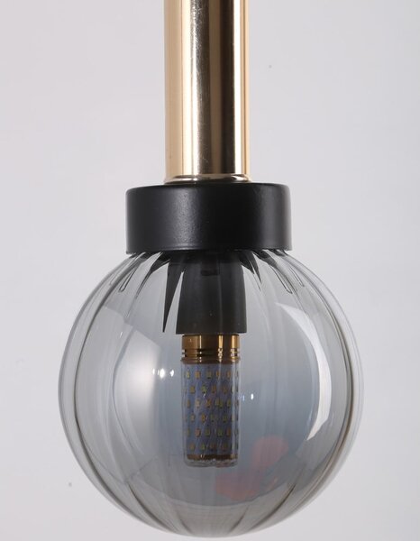 Lampada a sospensione con paralume in vetro ø 15 cm Cota - Squid Lighting