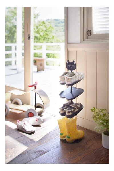 Scarpiera per bambini in metallo nero Kid's Shoe Rack - YAMAZAKI