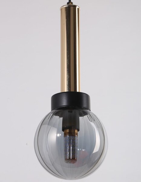 Lampada a sospensione con paralume in vetro ø 15 cm Cota - Squid Lighting