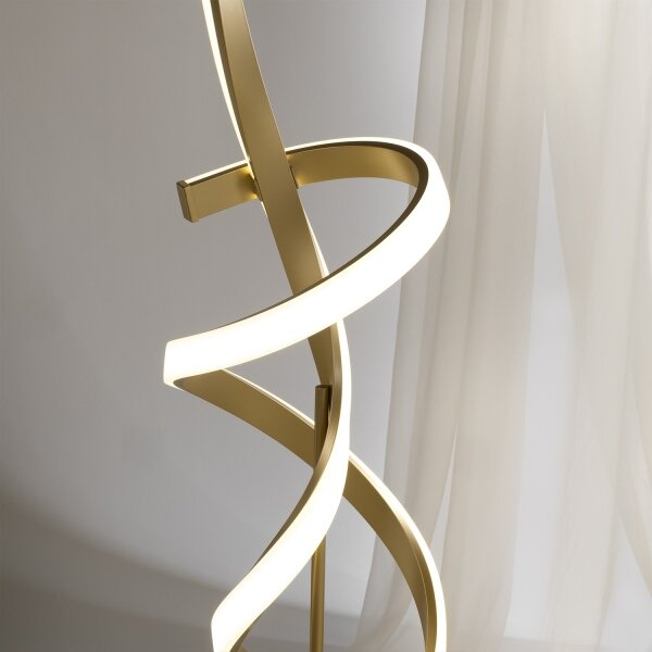 ONLI - Lampada LED da terra KIRA LED/31W/230V 4000K oro