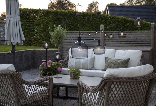Lampada solare a LED per esterni, altezza 45 cm Sunlight - Star Trading