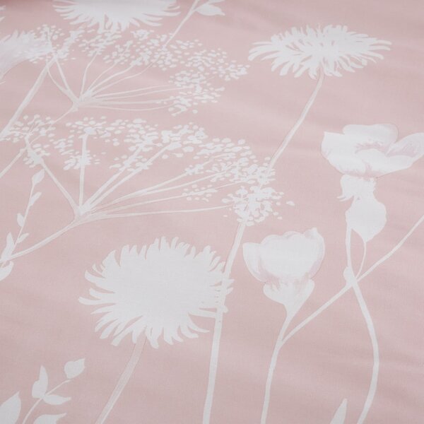 Biancheria da letto rosa e bianca per letto matrimoniale 200x200 cm Meadowsweet Floral - Catherine Lansfield