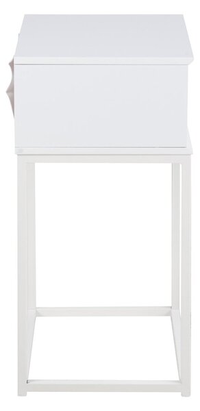 Comodino bianco Mitra - Actona