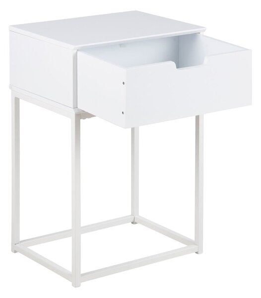 Comodino bianco Mitra - Actona