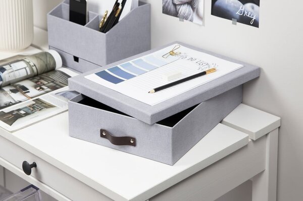 Organizzatore di cartone per documenti Oskar - Bigso Box of Sweden