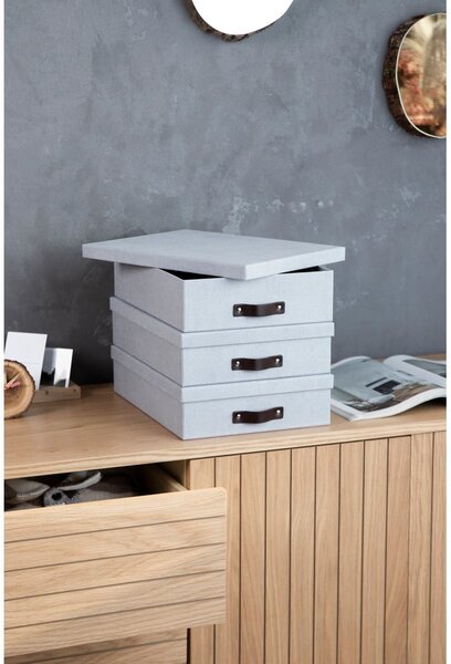 Organizzatore di cartone per documenti Oskar - Bigso Box of Sweden