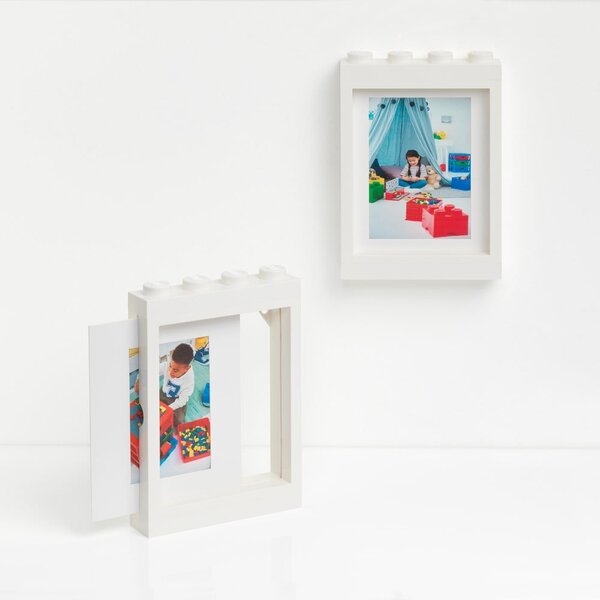 Cornice fotografica bianca , 19,3 x 26,8 cm - LEGO®