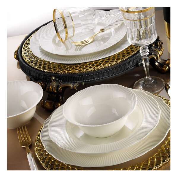 Set da pranzo in porcellana 24 pz per 6 persone Era – Kütahya Porselen