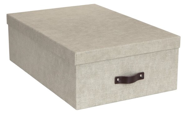 Set di 3 scatole portaoggetti beige Inge - Bigso Box of Sweden