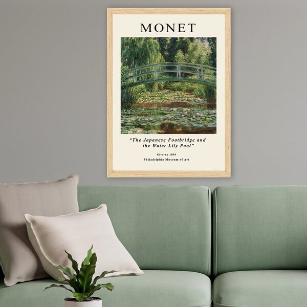 Dipinto 35x45 cm Claude Monet – Wallity