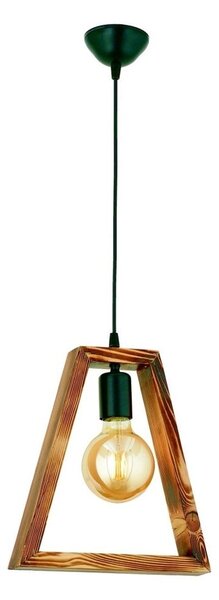Lampada a sospensione in legno di carpino Geometrik Triangle - Opviq lights