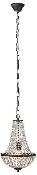 Markslöjd Lampadario di cristallo Gränsö, dimmerabile, Chiaro / Trasparente, Soggiorno / Sala da pranzo, Cristallo, Lampadario di cristallo