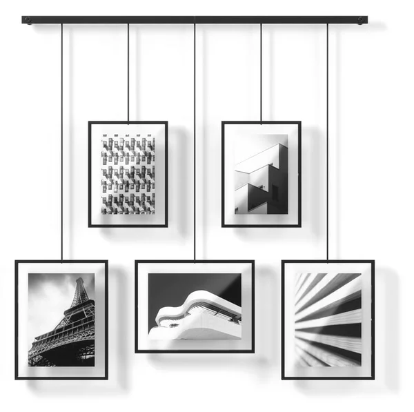 Cornici da parete in metallo nero in set da 5 66x69 cm Exhibit - Umbra
