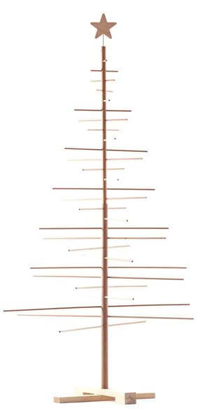 Albero di Natale in legno, altezza 190 cm - Nature Home