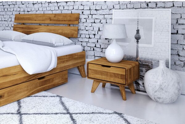Comodino in legno di quercia Greg - The Beds