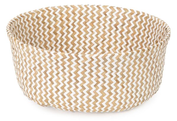Cesto portaoggetti in seagrass chiaro , ⌀ 35 cm Zic Zac - Compactor