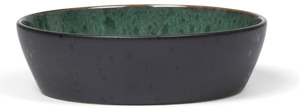 Ciotolina verde/nera in gres Gastro Green/Black – Bitz