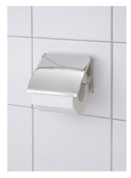 Coperchio porta carta igienica a parete in acciaio inox - Wenko