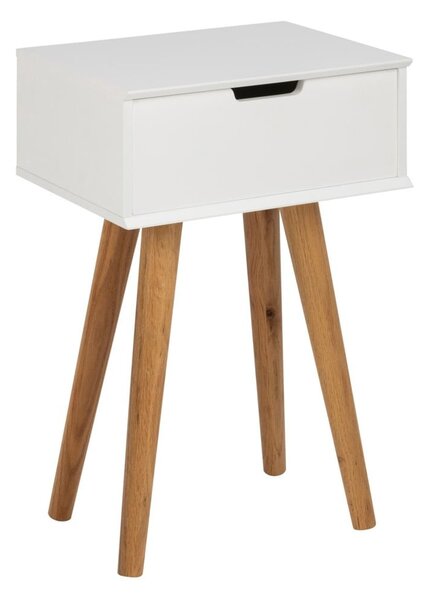 Comodino bianco Mitra - Actona