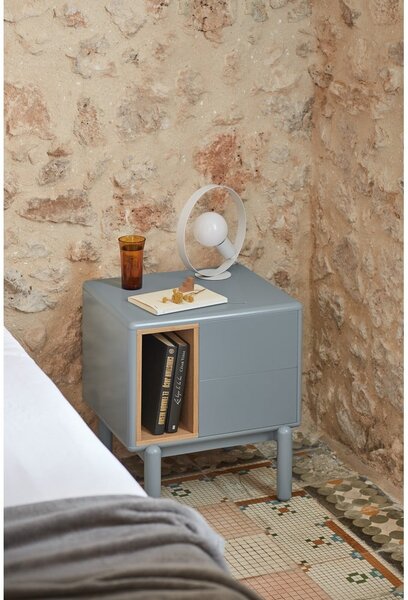 Comodino grigio-blu Corvo - Teulat