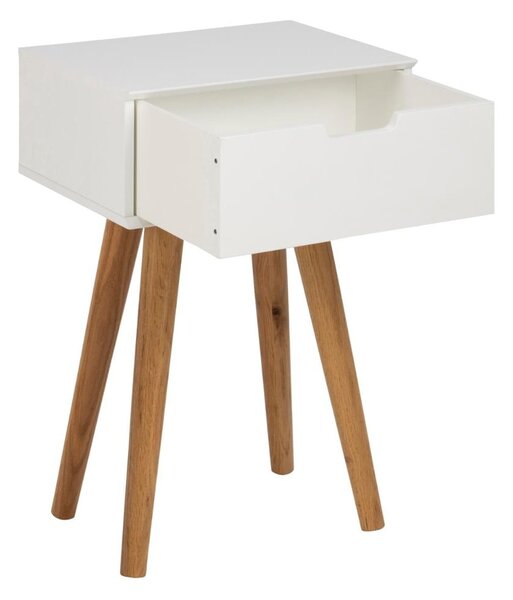 Comodino bianco Mitra - Actona