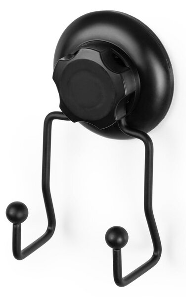 Gancio a muro autoportante nero Doppio nero Bestlock - Compactor