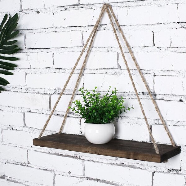 Scaffale in legno appeso Hang - Evila Originals