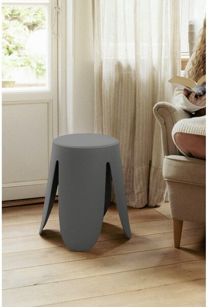 Sedia in plastica antracite Comiso - Wenko