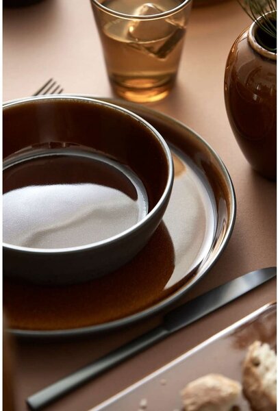 Ciotolina nera/color ambra in gres Gastro Black/Amber – Bitz