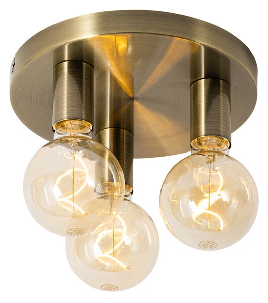 Plafoniera moderna rotonda in bronzo - Facil